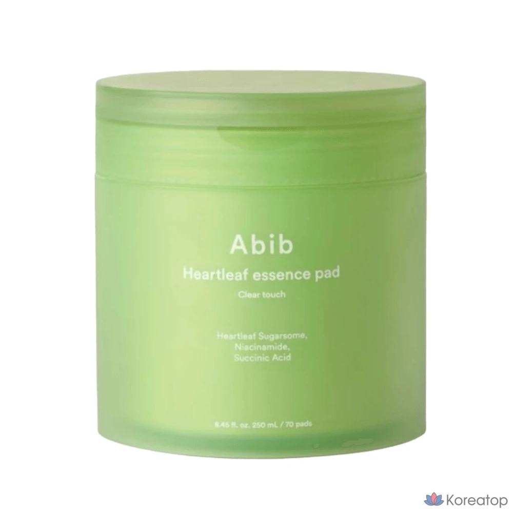 Abib Eoseongcho Trace Essence Trouble Pad Clear Touch, 140 листов, 70 листов основного продукта + 70 листов основного продукта