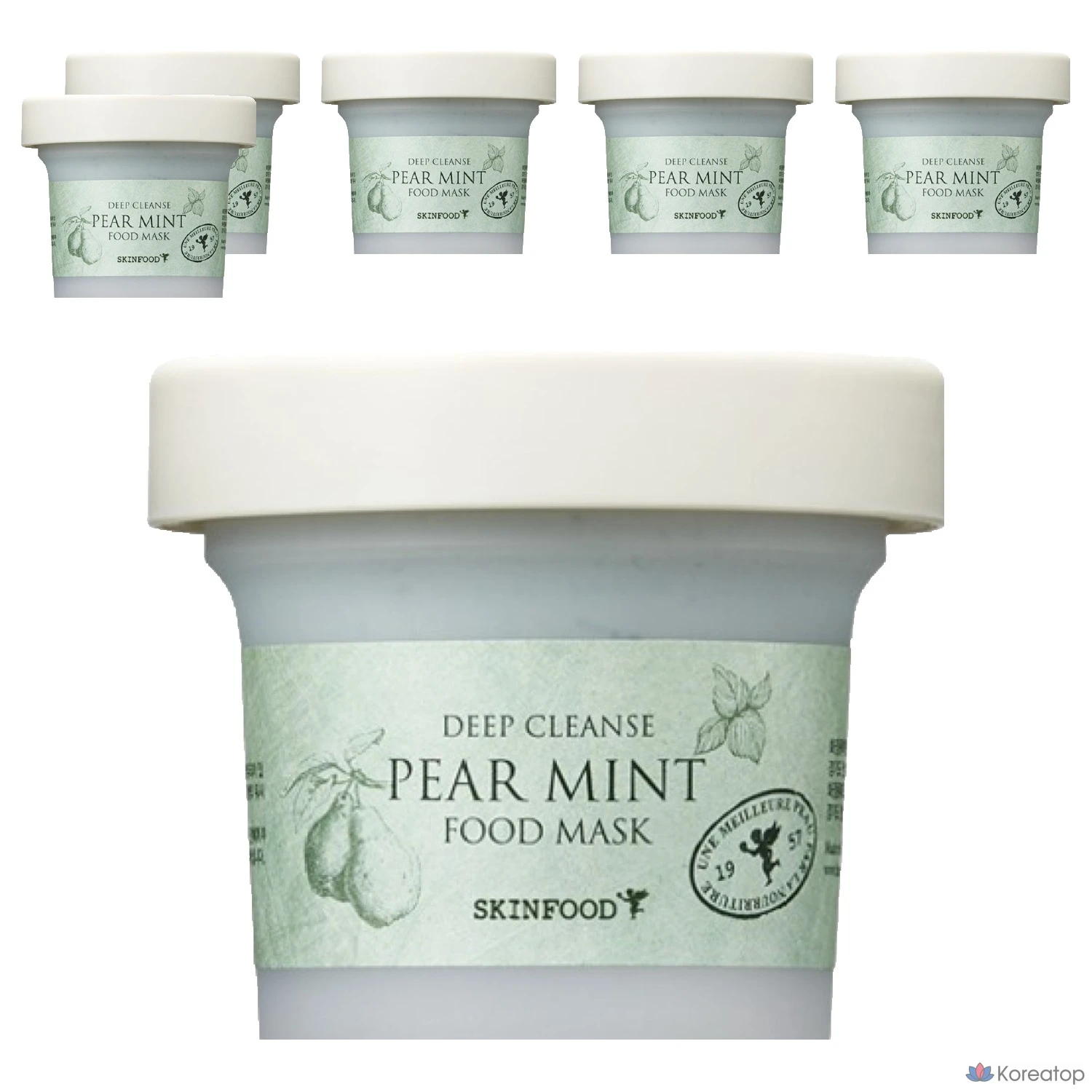 Маска для лица Skinfood Fairmint Food Mask, 120 г, 1 упаковка, 6 штук