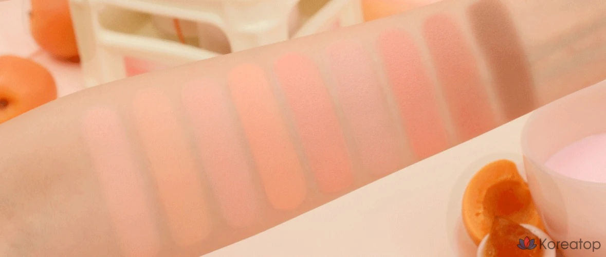 Палетка теней Dasique, оттенок Milky Apricot, 32, 1 упаковка., фото 6