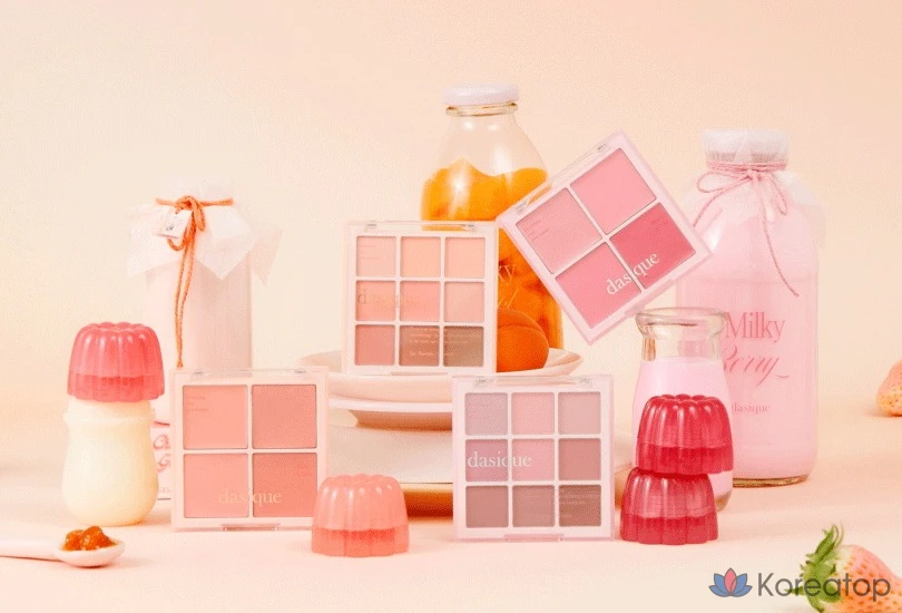 Палетка теней Dasique, оттенок Milky Apricot, 32, 1 упаковка., фото 10