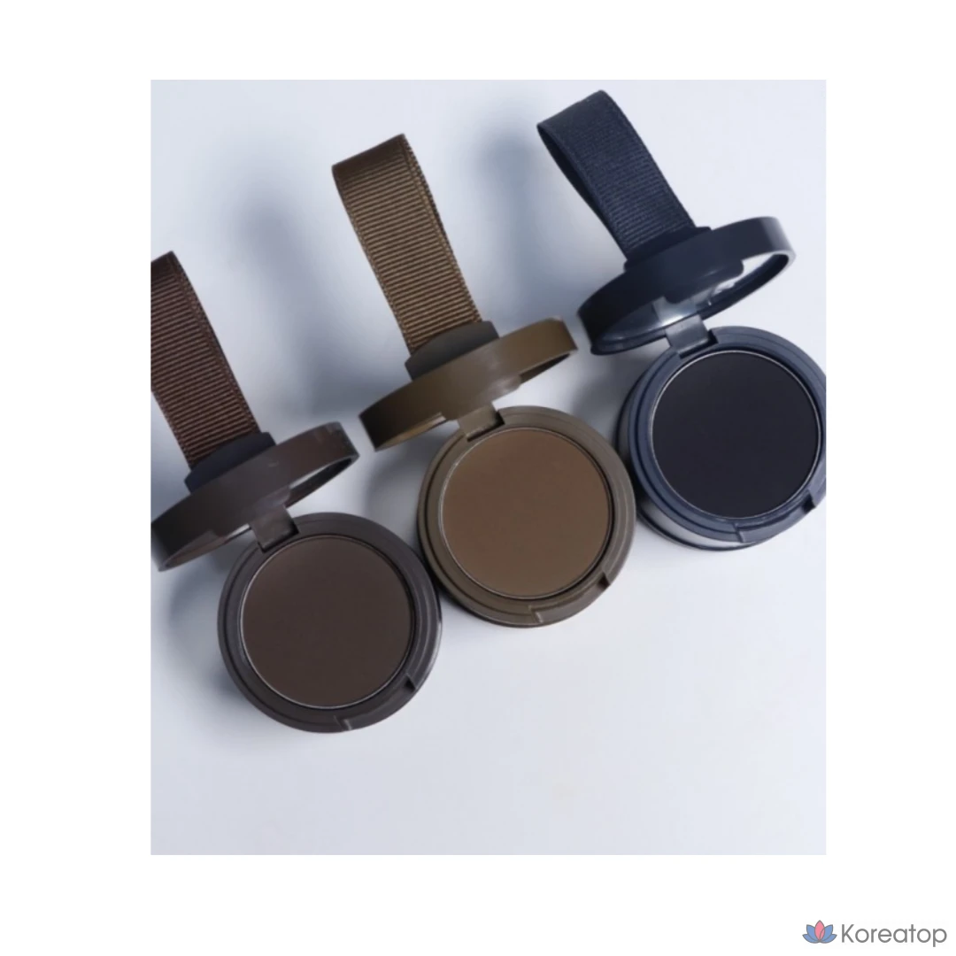 Тени для волос Etude House Pang Pang 3,5г, №1 Темно-коричневые, 1 шт., фото 3