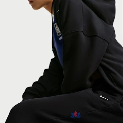 Брюки женские Nike Studio Fleece Medium Weight Mid-Rise Wide Leg Pants, фото 4