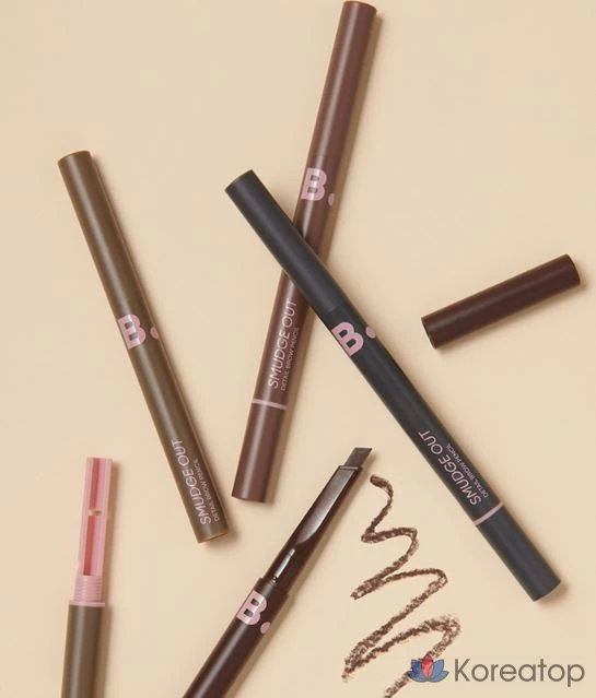 Карандаш для бровей Vanillaco By By Vanilla Smudge Out Detail Brow Pencil, 0.3g, 1 шт., цвет 03 Taupe Brown, фото 3