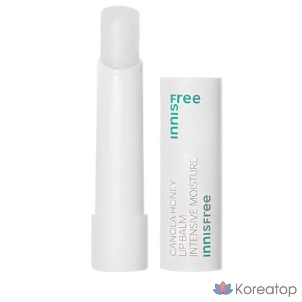 Бальзам для губ Innisfree с рапсовым медом, прозрачный, 3,5 г, 1 шт.