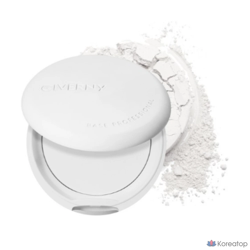 Пудра для фиксации макияжа Giverny Close Setting Powder Pact, 6 г, белая, 1 шт.
