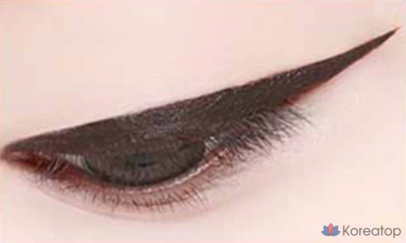 Водостойкая подводка для глаз Mqny New York, 0,6 г, коричнево-черная, 1 шт.