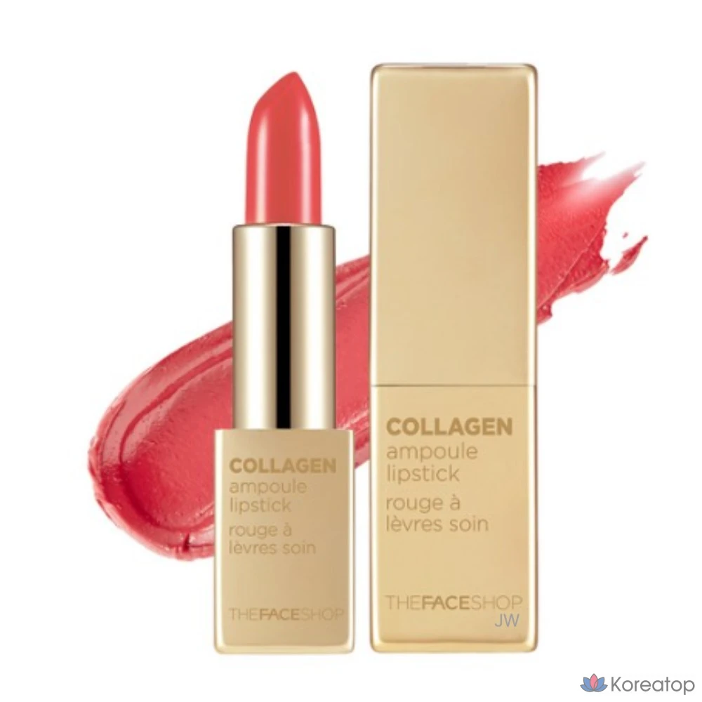 Помада-ампула с коллагеном от The Face Shop, 03 / Pink Nouveau, 3,5 г, 1 шт.