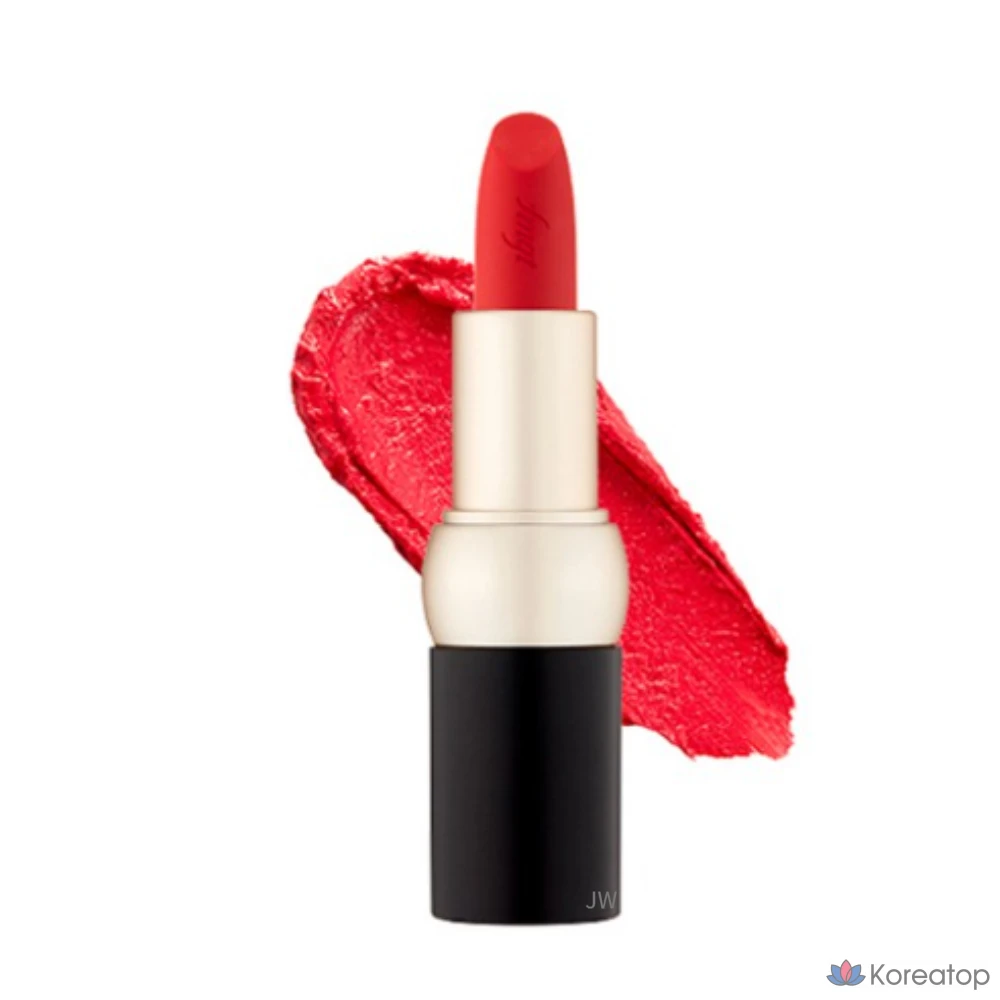 Помада The Face Shop FMGT New Bold Velvet Lipstick, 1 шт., цвет 19 Festival Red (теплый).