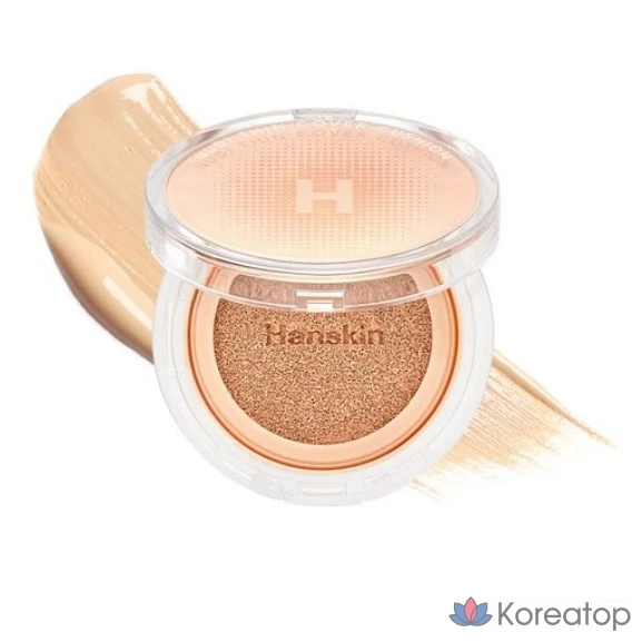 Тональный крем-кушон HANSKIN Nude Scene, 12 г, №1, чистый бежевый, 1 шт.