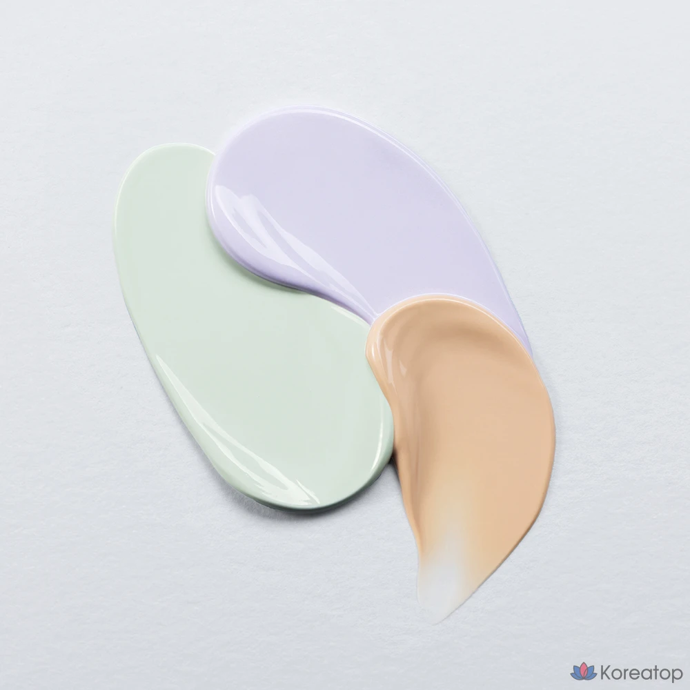 База под макияж The Face Shop Air Cotton Makeup Base, оттенок Mint, 35 г, 1 шт.