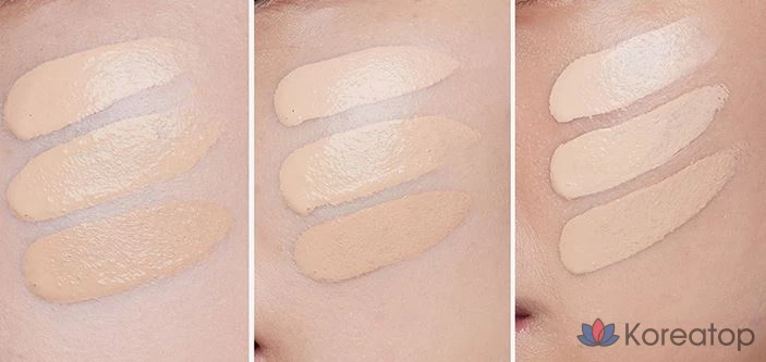 Набор тональной основы Giverny Close-Fit Matte Cushion Foundation (12 г) + сменный блок (12 г), оттенок 21NW Light Beige, 1 шт., фото 10