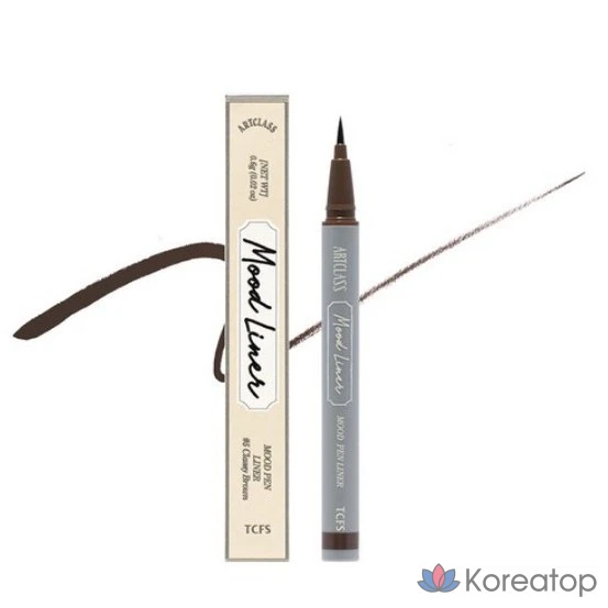 Ручка-лайнер Too Cool For School Art Class Mood Pen, 0.6g, цвет 05 CLASSY BROWN, 1 шт.