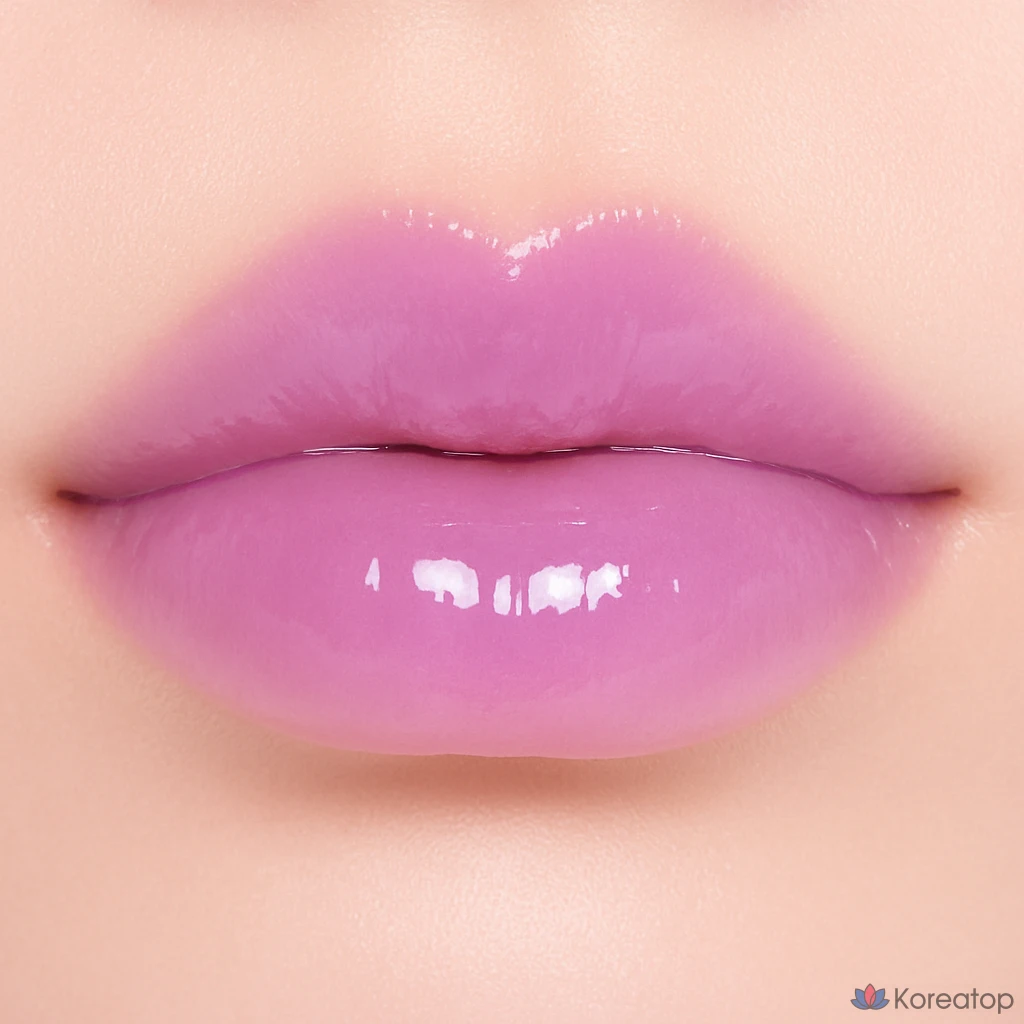 Блеск для губ YNM Lip In Tune Performance Lipscore Gloss в матовом бархатном оттенке, бальзам для губ Triple Care, 1 шт., 4 г, D4, бархатно-фиолетовый., фото 2