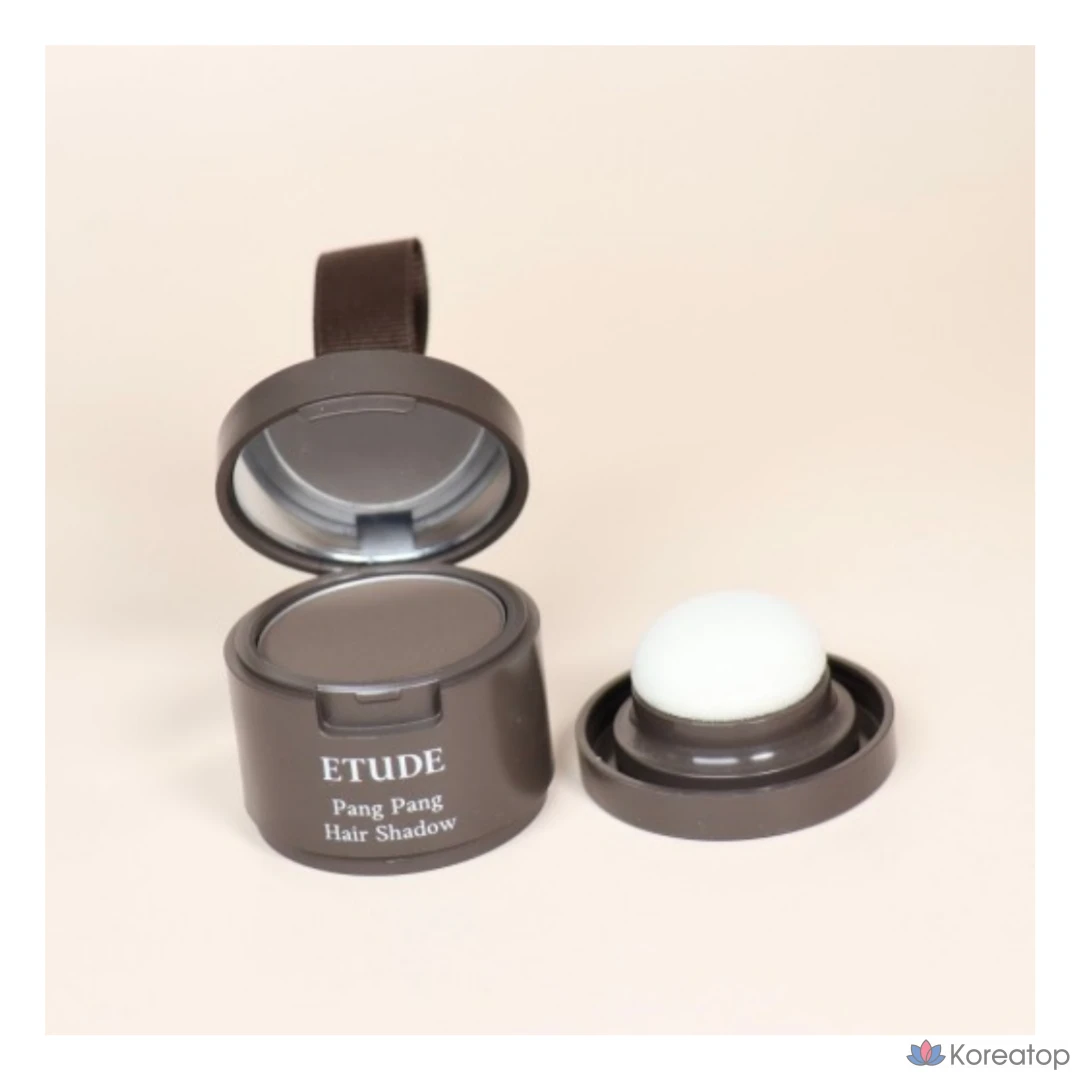 Тени для волос Etude House Pang Pang 3,5г, №1 Темно-коричневые, 1 шт., фото 4