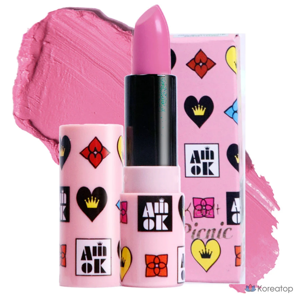 Помада YNM Kitult Picnic, S125 Milkberry, 4 г, 1 шт.