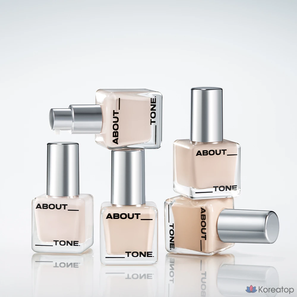 Тонер ABOUT TONE Skin Layer Fit Foundation, оттенок 21 Warm Light, 30 мл, 1 шт., фото 9