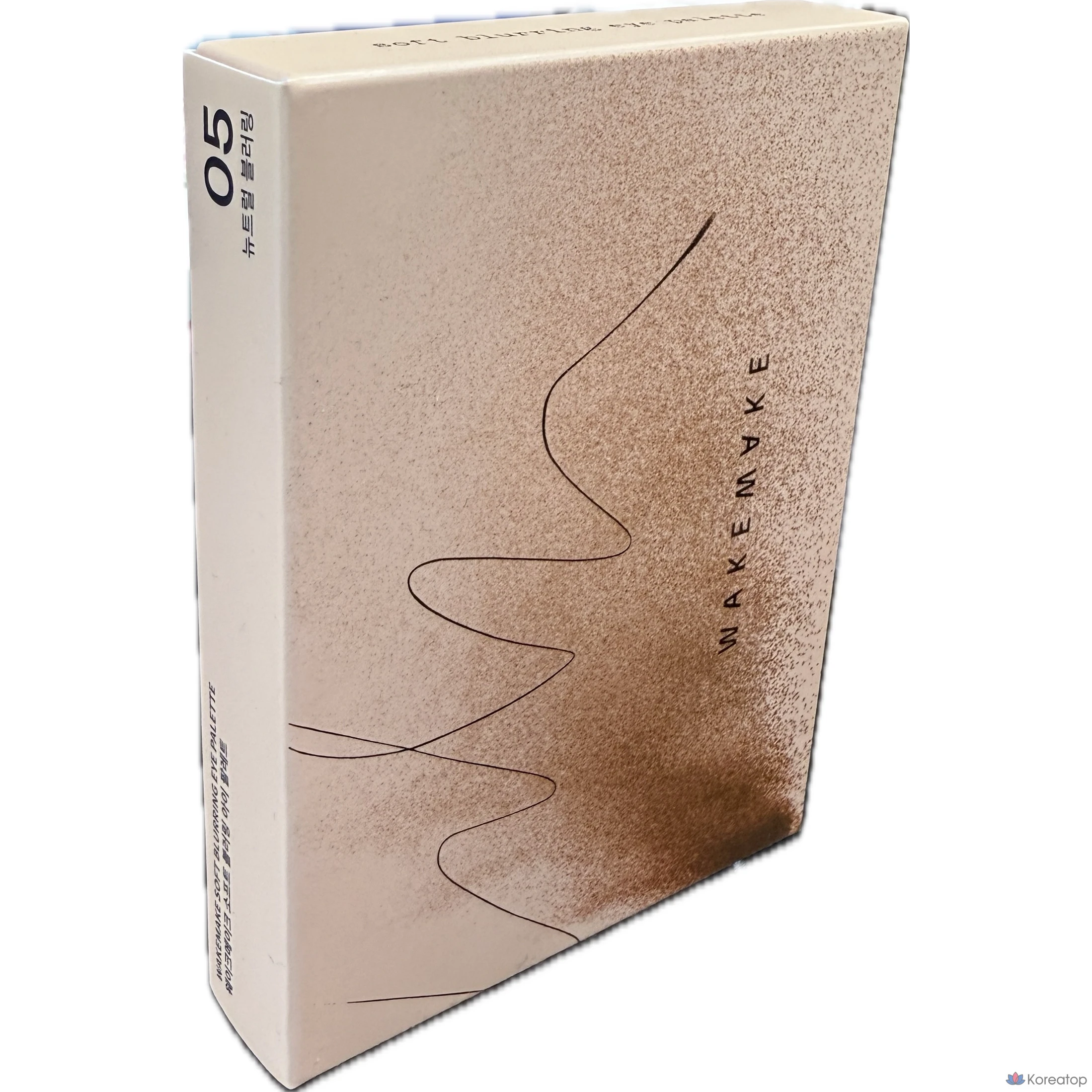 Палетка теней для век WAKEMAKE Soft Blurring Eye Palette, оттенок 05 Neutral Blurring, 1 шт.