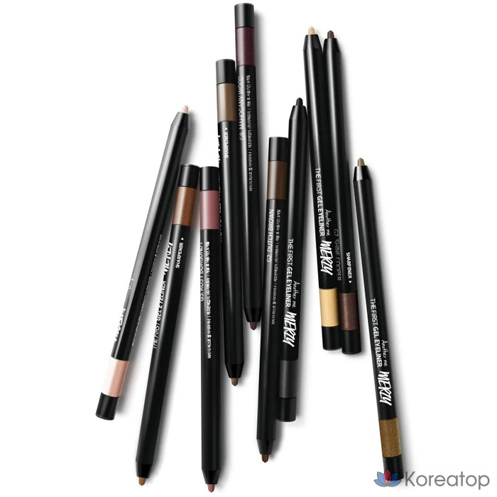 Гелевая подводка для глаз MERZY the First, 0,5 г, оттенок G2 Dutch Brown, 1 шт., фото 7