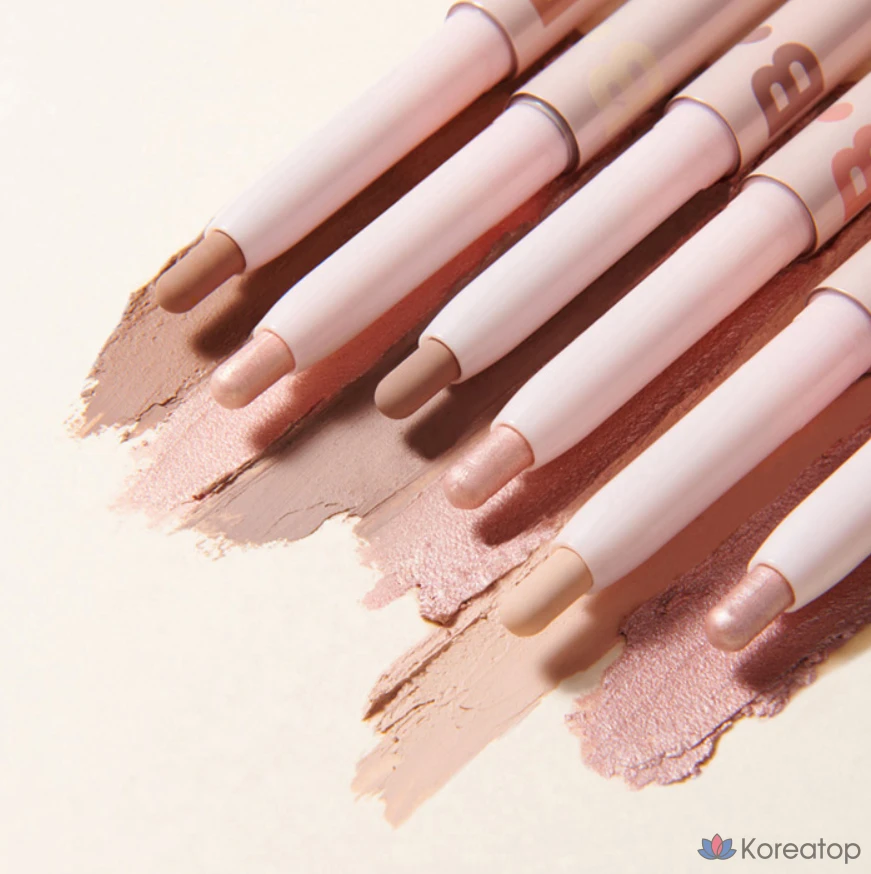 Палетка теней для век Vanillaco Mood On Eye Color Stick 0,5 г, оттенок 04 Skin Brown, 1 шт., фото 4