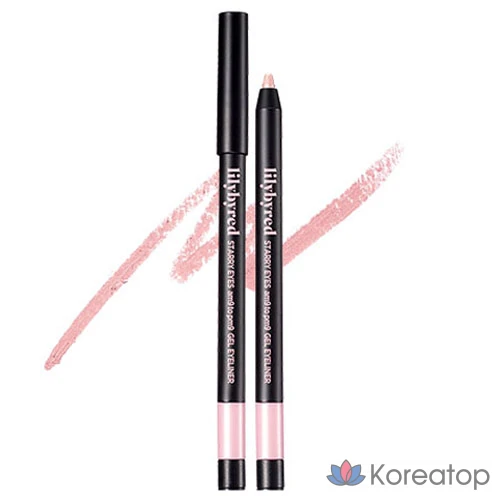 Гелевая подводка для глаз Lilybyred Stareyes Nine to Nine, 0,5 г, оттенок 17, полупрозрачный розовый, 1 шт.