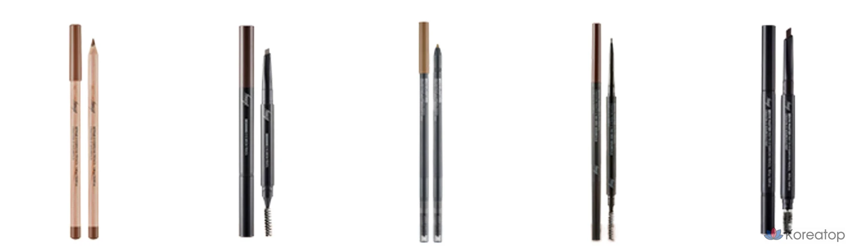 Карандаш для бровей The Face Shop Brow Master Eyebrow Slim Auto Pencil 0.05g, 01 серо-коричневый, 1 шт.
