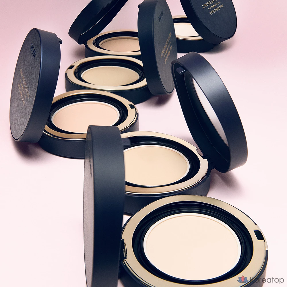 Age 20's Velvet Lasting Pact 14g + сменный блок 14g, 23N Нейтральный бежевый, 1 шт., фото 6