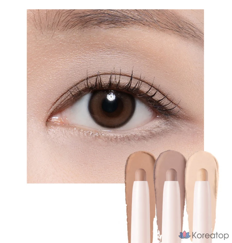 Палетка теней для век Vanillaco Mood On Eye Color Stick 0,5 г, оттенок 04 Skin Brown, 1 шт., фото 5