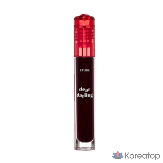 Etude House Dear Darling Water Gel Lip Tint, 4.5g, 04 Plum Red, 1 шт.