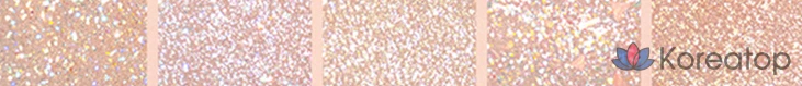 Палетка теней для век ROM&ND Better Than Palette, оттенок 00 Light & Glitter Garden, 1 шт., фото 7