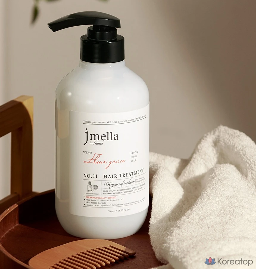 Средство для ухода за волосами Jmella Fleur Grace, личи и пион, 500 мл, 1 шт.