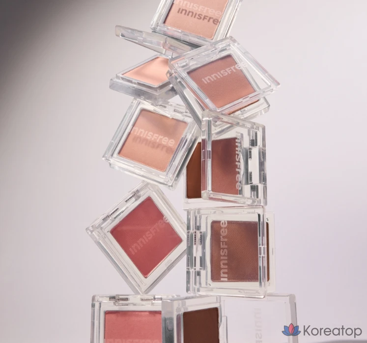 Палетка теней Innisfree My Palette My Eyeshadow Matte, № 11, оттенок «Сушеный абрикосовый лепесток», 1 шт., фото 3