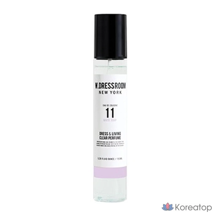 Парфюмерная композиция W.Dressroom Dress & Living Clear Perfume, № 11, белое мыло, 150 мл, 1 шт., фото 2