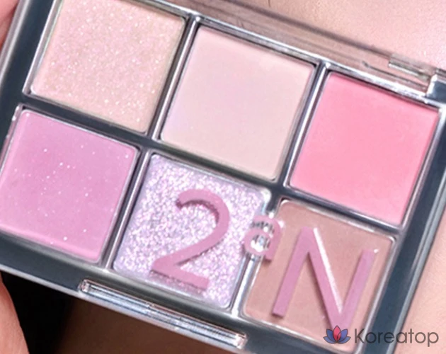 Палетка теней для век 2an Better Me Eye Palette, оттенок 14 Slushy Pop, 1 шт., фото 3