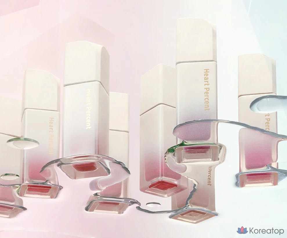 Тинт для губ Heart Percent Dot On Mood Pure Glow Tint, № 13, оттенок Bare Lips, 1 шт., фото 4