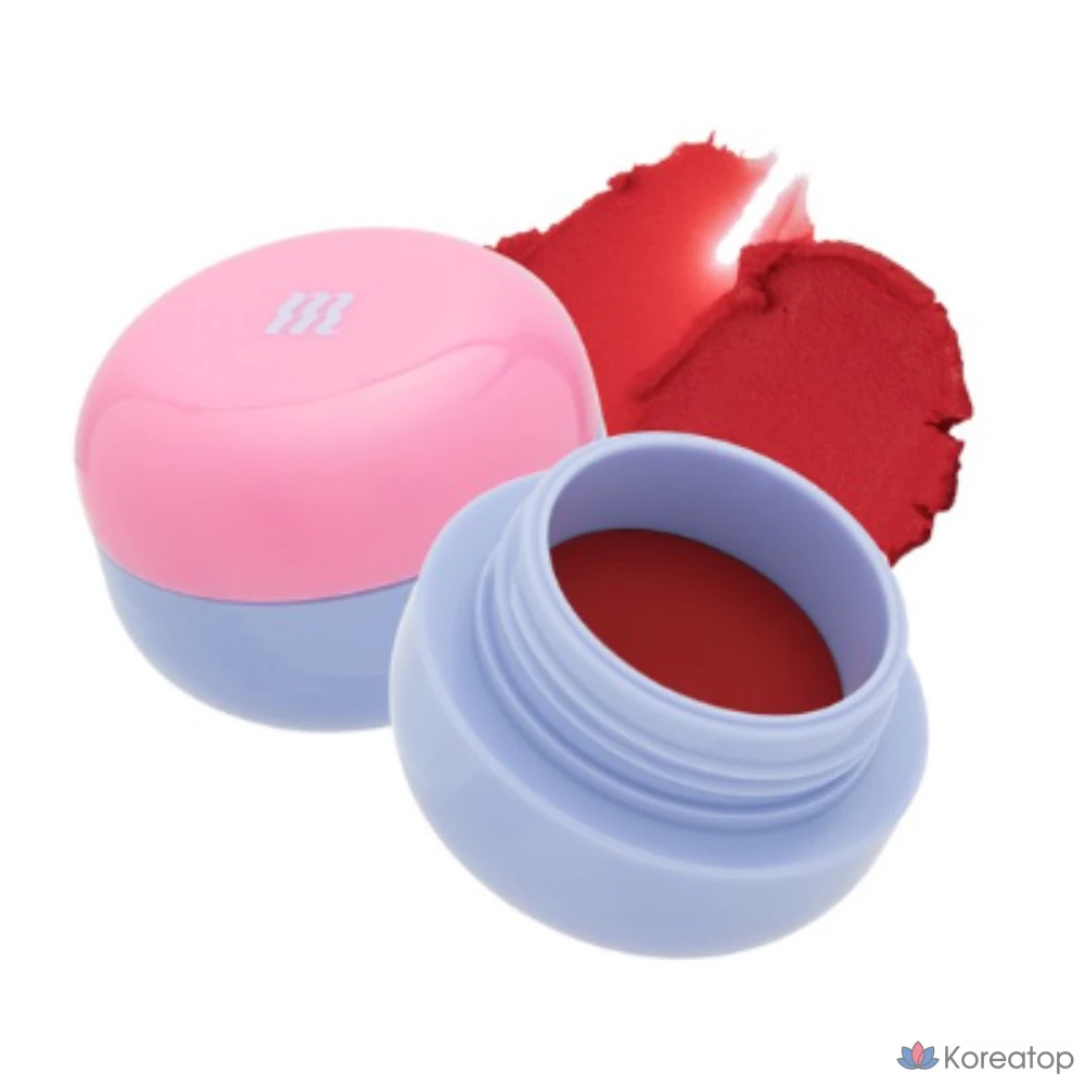 Мусс для губ MERZY Blurry, 6 г, 1 шт., BL8 Fever Vibe (оранжево-красный)