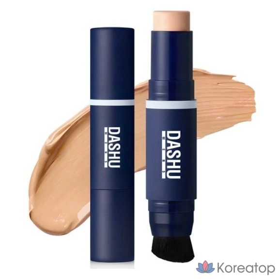 Тональный крем-стик DASHU для мужчин Multi-Cover SPF50+ PA++++ 12 г, 1 шт., 02 НЕЙТРАЛЬНЫЙ