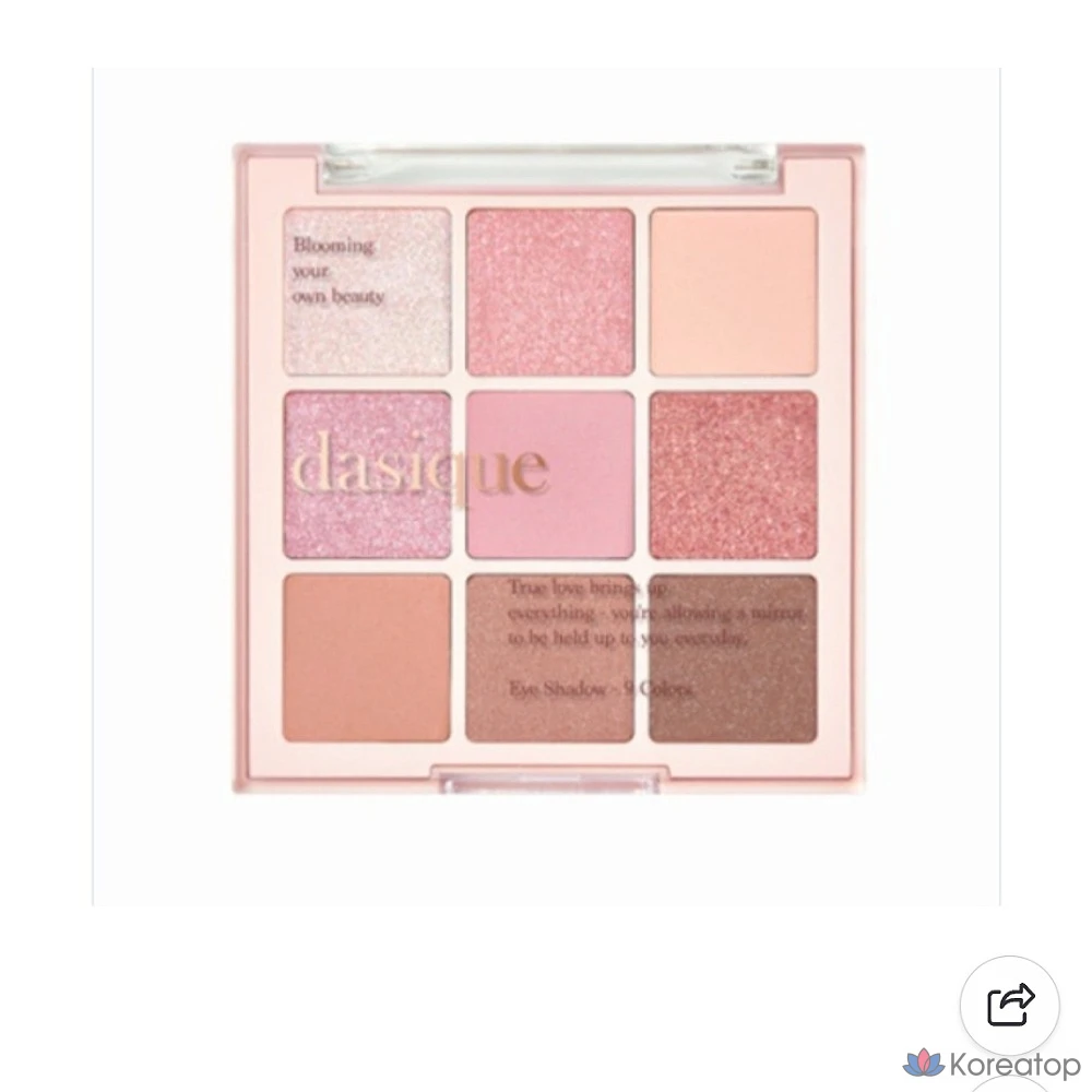 Палетка теней Dasique 04 Pastel Dream, 1 шт.