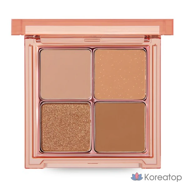 Палетка теней для век Vanillaco ViViVanilla Mood On Eye Palette 7 г, оттенок 01 Mellow Brown, 1 шт.