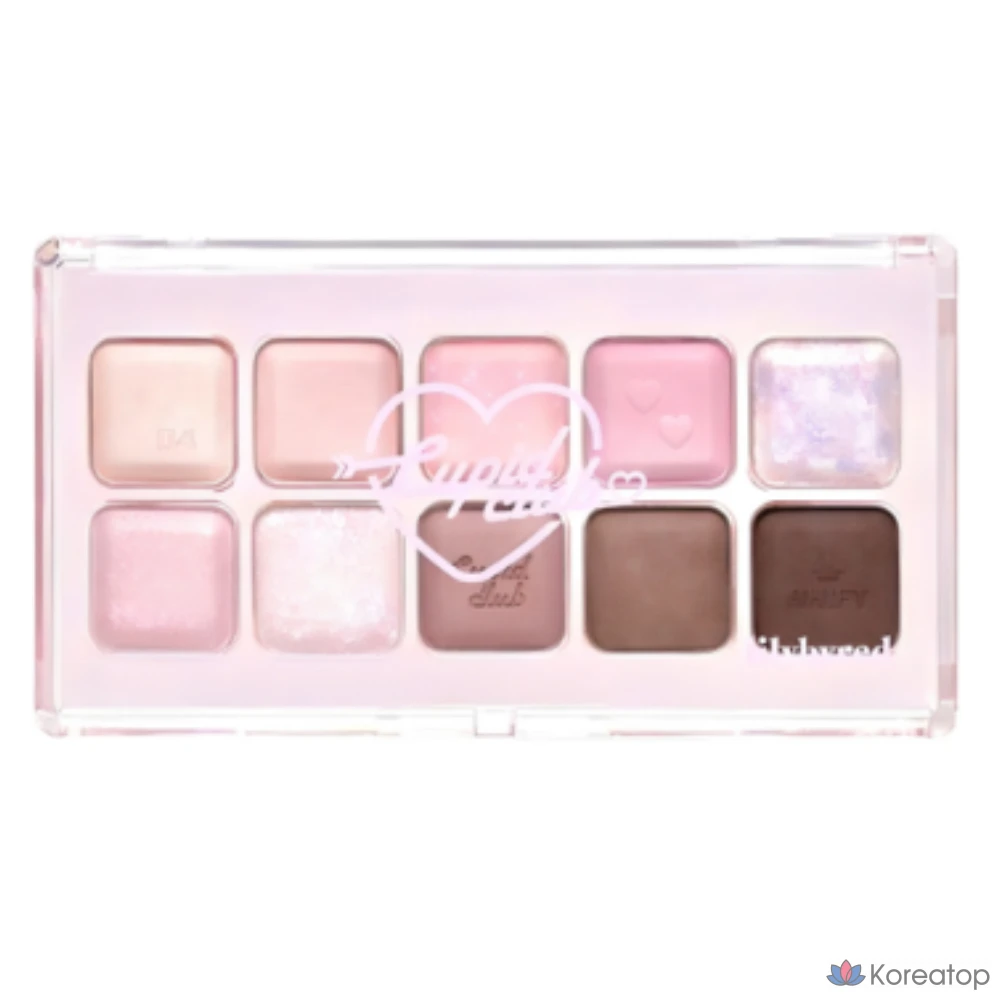 Палетка теней для век Lilybyred Mood Keyboard Eye Palette 10,5 г, оттенок 04 Lavender Pink Cool, 1 шт.