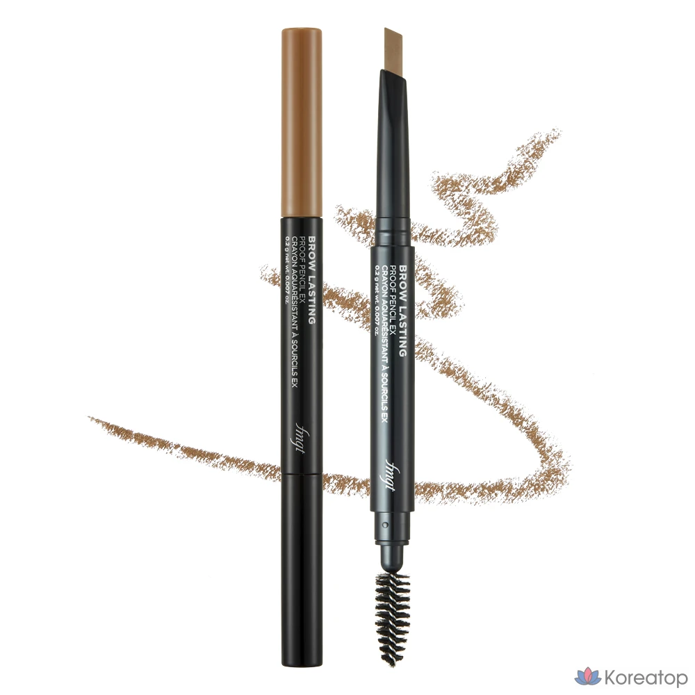 Карандаш для бровей The Face Shop Brow Lasting Proof Eyebrow Pencil EX 0.2g, 01 Светло-коричневый, 1 шт.