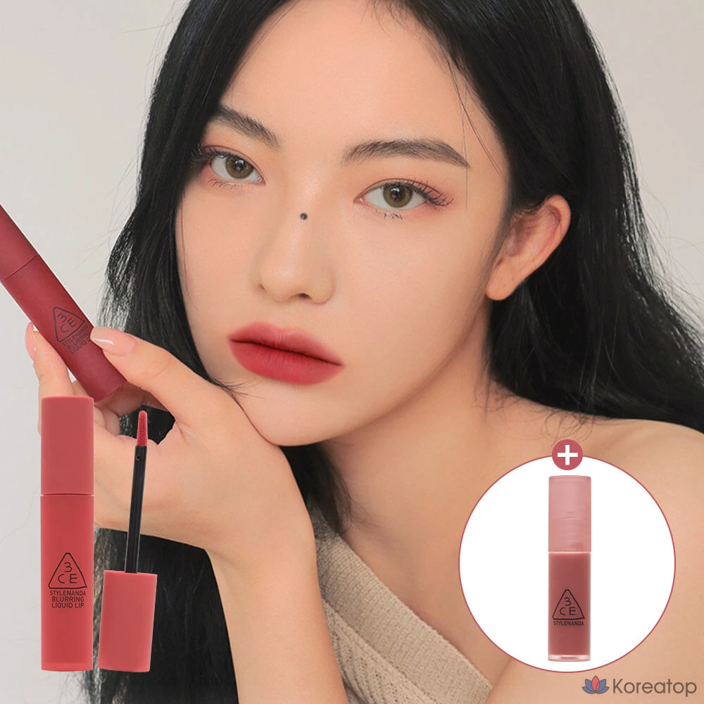 Жидкая помада 3CE BLURRING LIQUID LIP, Мини-тинт 3CE 1,5 г, SO OVER, 5,5 г, 1 шт.