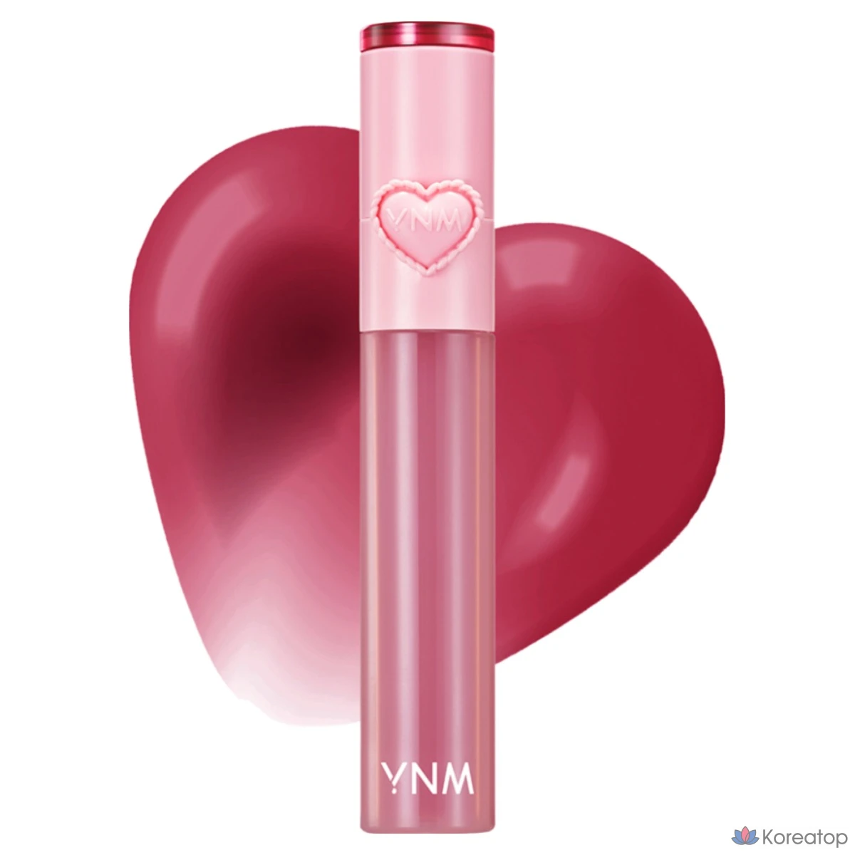 YNM Heart Gelling Tint (со встроенной силиконовой кисточкой), 06 Plum Gelling, 2,6 г, 1 шт.