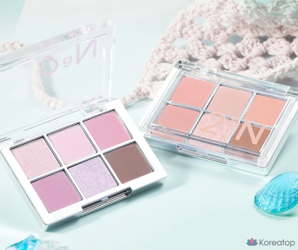 Палетка теней для век 2an Better Me Eye Palette, оттенок 14 Slushy Pop, 1 шт., фото 5