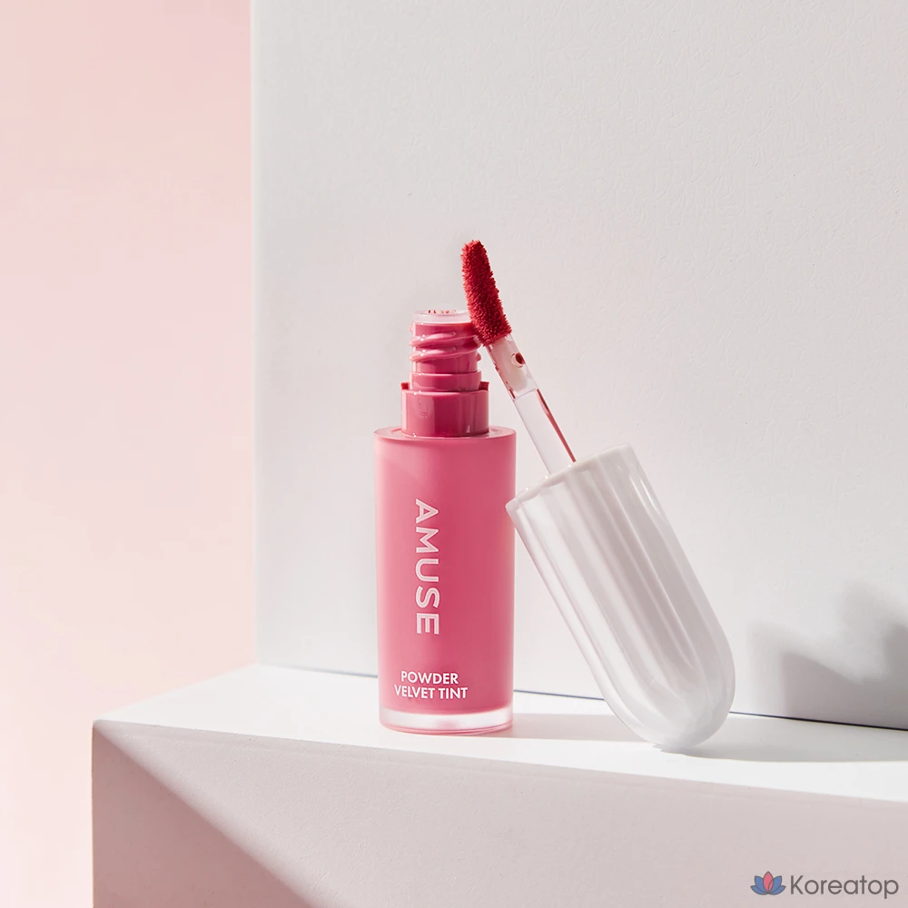 AMUSE Powder Velvet Tint, 06 Rose Cherry, 1 шт., фото 4