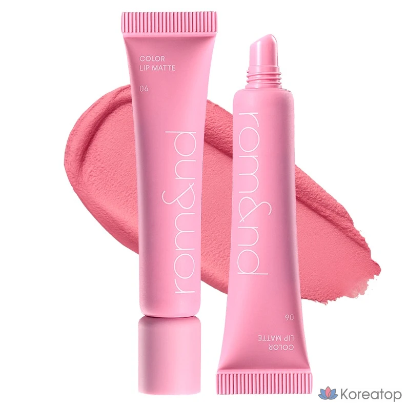 Матовая помада ROM&ND Color, 1 шт., оттенок 06 «Клубничный взбитый».