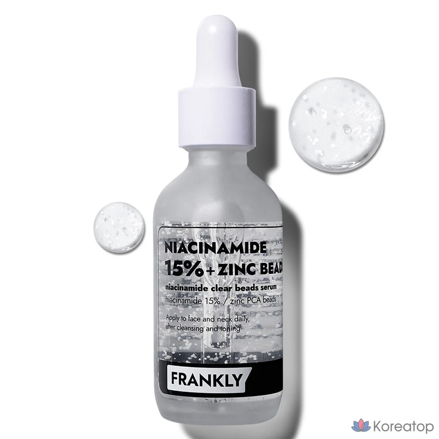 Сыворотка Frankly с ниацинамидом и 15 цинковыми гранулами, 60 мл, 1 шт.