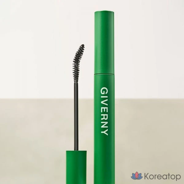 Тушь для ресниц Giverny Close-Fit Sensitive Mascara Volume 5.5g, черно-коричневая, 1 шт.