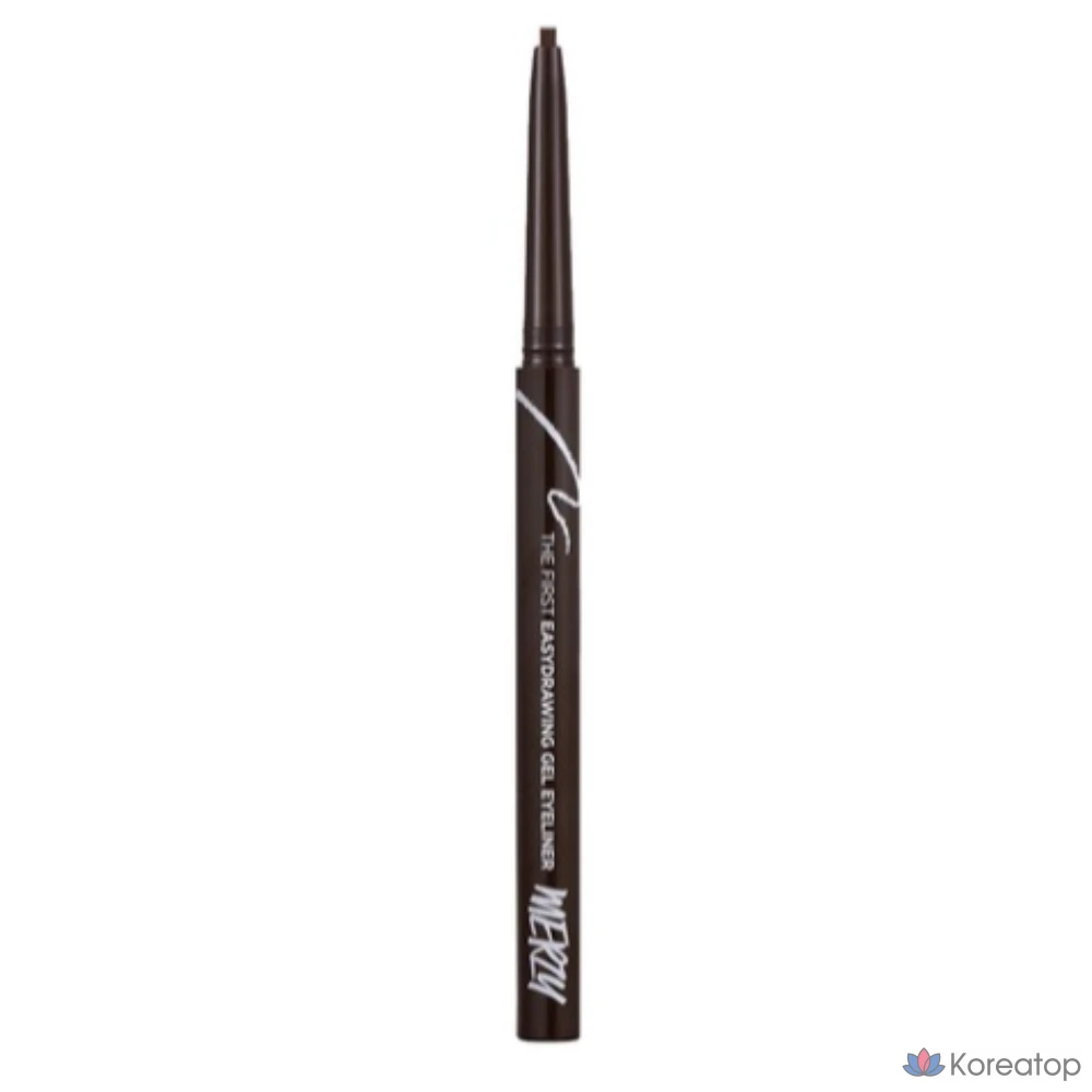 Гелевая подводка для глаз MERZY the First Easy Drawing Gel Eyeliner, оттенок CHESTNUT EG2 Chestnut, 1 шт.