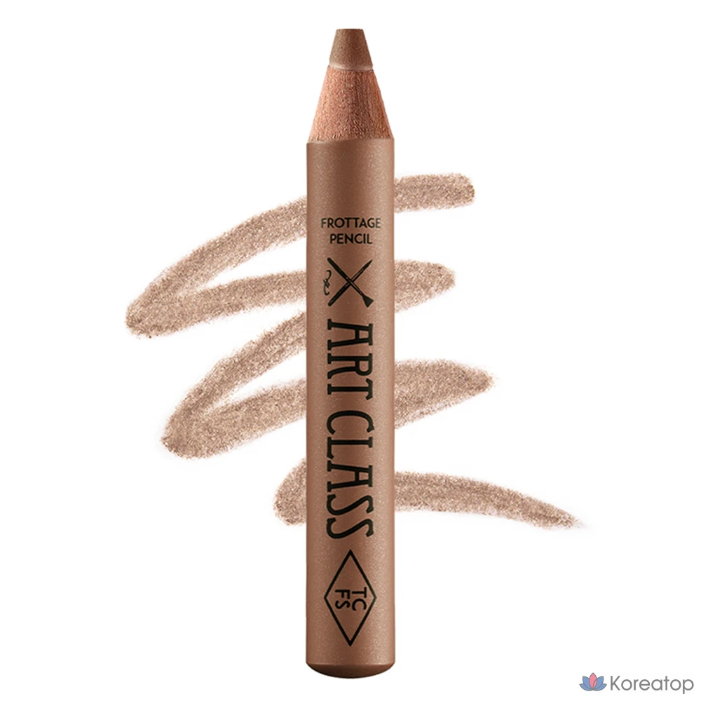 Набор карандашей для фроттажа Too Cool for School Art Class, 13 штук, нежно-коричневый, 1 шт.