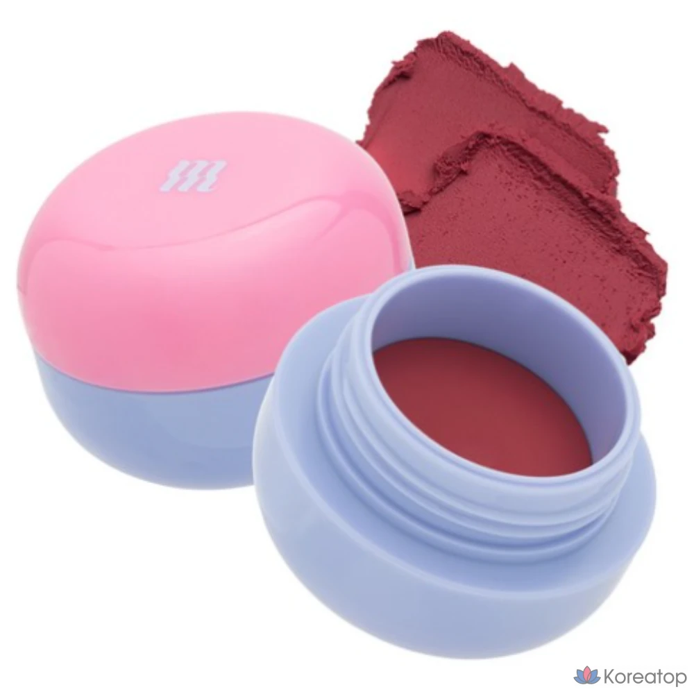 Мусс для губ MERZY Blurry, 6 г, 1 шт., BL7 CHERISH Deep Cherry